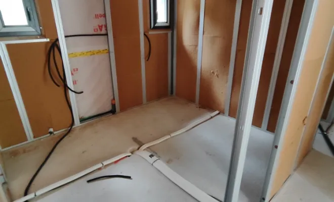 Installation électrique de maison en bois neuve à Aubagne, Septèmes-les-Vallons, SRTC